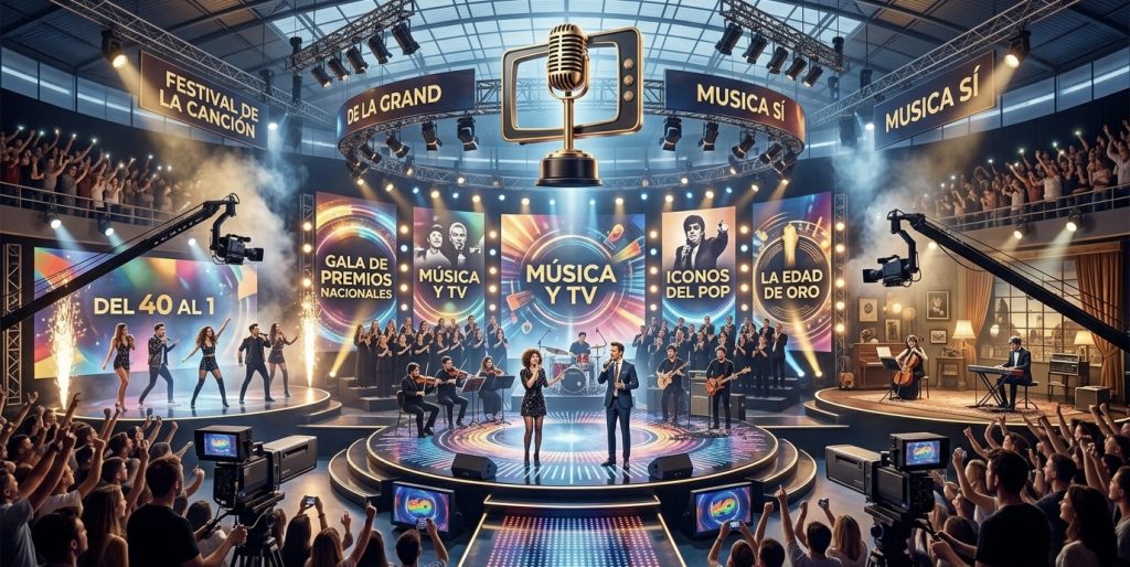El plato de televisión como templo sonoro: la metamorfosis de la música en la pantalla española