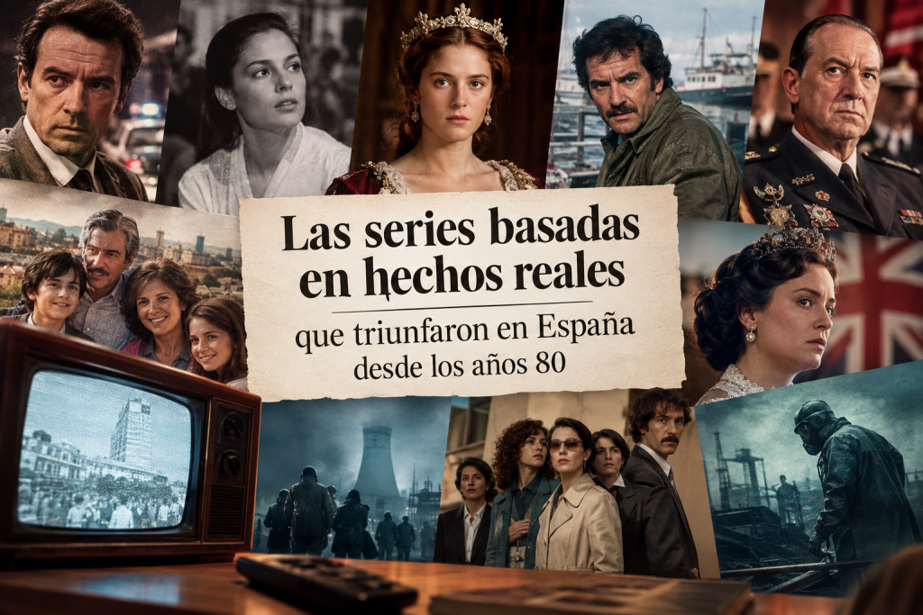 Las series basadas en hechos reales que triunfaron en España desde los años 80